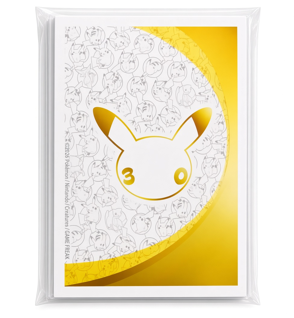 Pokemon TCG: Pokemon 30th Celebration Card Sleeves